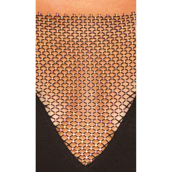 NWT SUPERDOWN Maris Deep V Mini Dress, Black, Size Medium - Picture 6 of 6